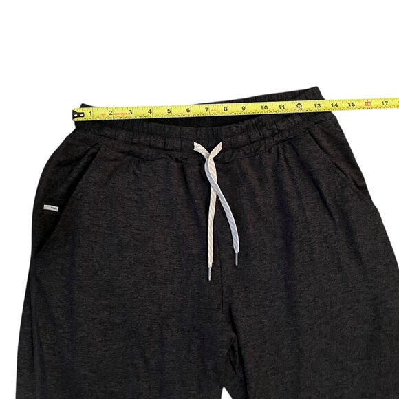 🔥 Vuori Men's Joggers Size M Black Heather Athletic Performance Pants ✨ - Picture 5 of 8